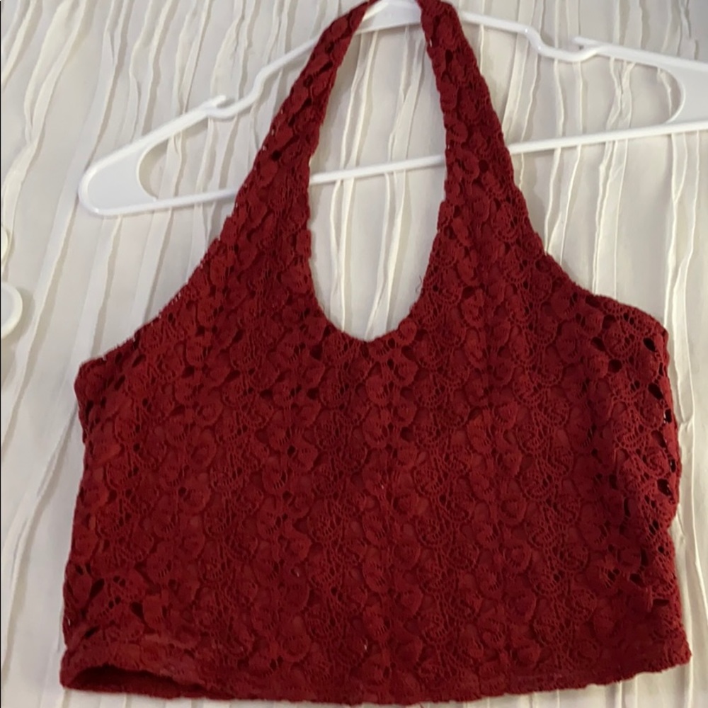 Halter Lace Top (S)